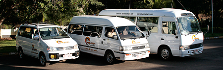 Falcon Safaris Transfer Fleet